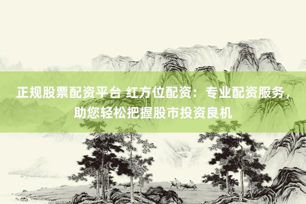 正规股票配资平台 红方位配资：专业配资服务，助您轻松把握股市投资良机