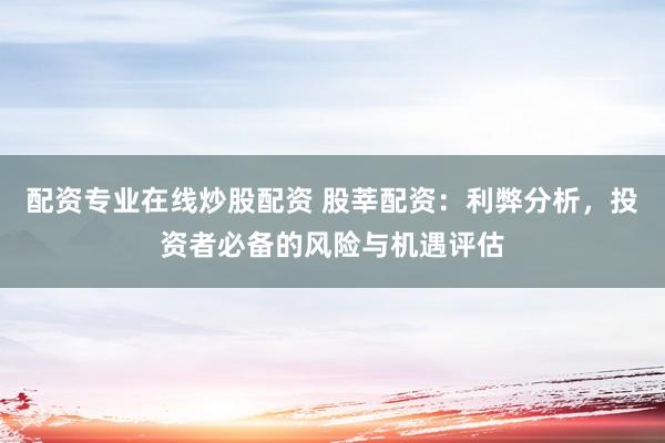 配资专业在线炒股配资 股莘配资：利弊分析，投资者必备的风险与机遇评估