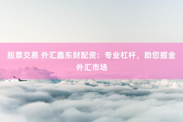 股票交易 外汇鑫东财配资：专业杠杆，助您掘金外汇市场