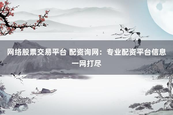 网络股票交易平台 配资询网：专业配资平台信息一网打尽